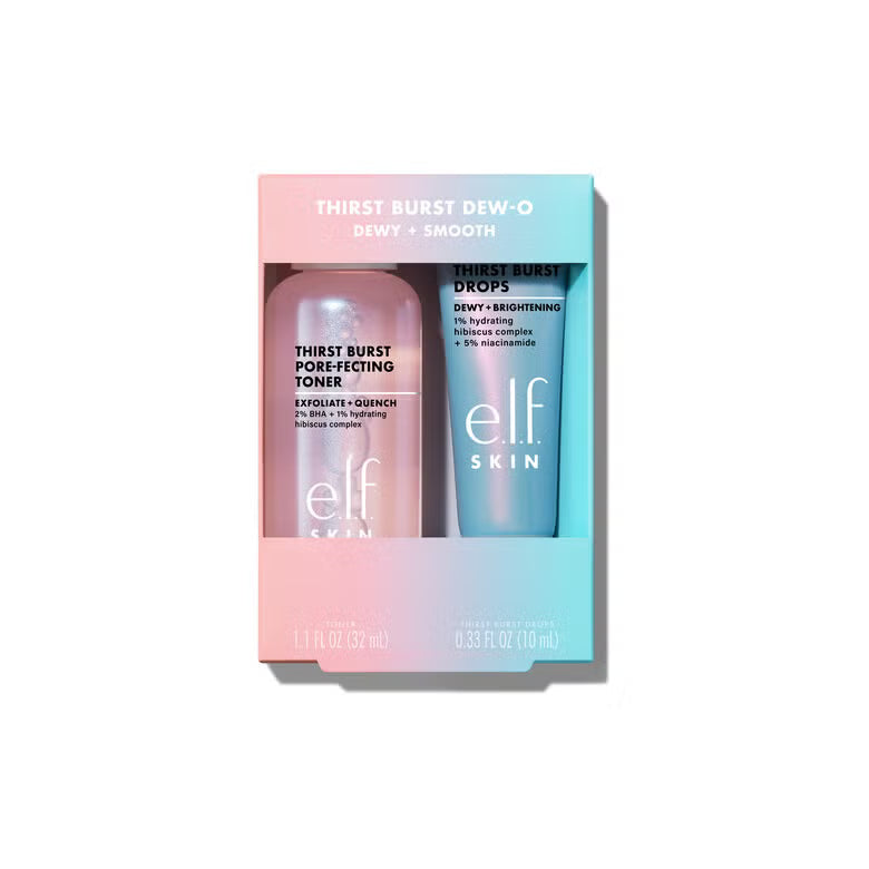 e.l.f. Set Hidratante Thirst Burst Dew-O Dewy + Smooth