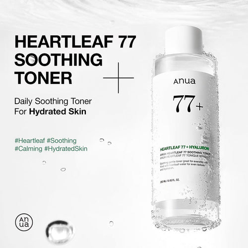 Anua Tónico Calmante Heartleaf 77% - detalle
