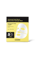 COSRX Mascarilla Hidrogel Snail Mucin Glass Glow, paquete de 3 piezas