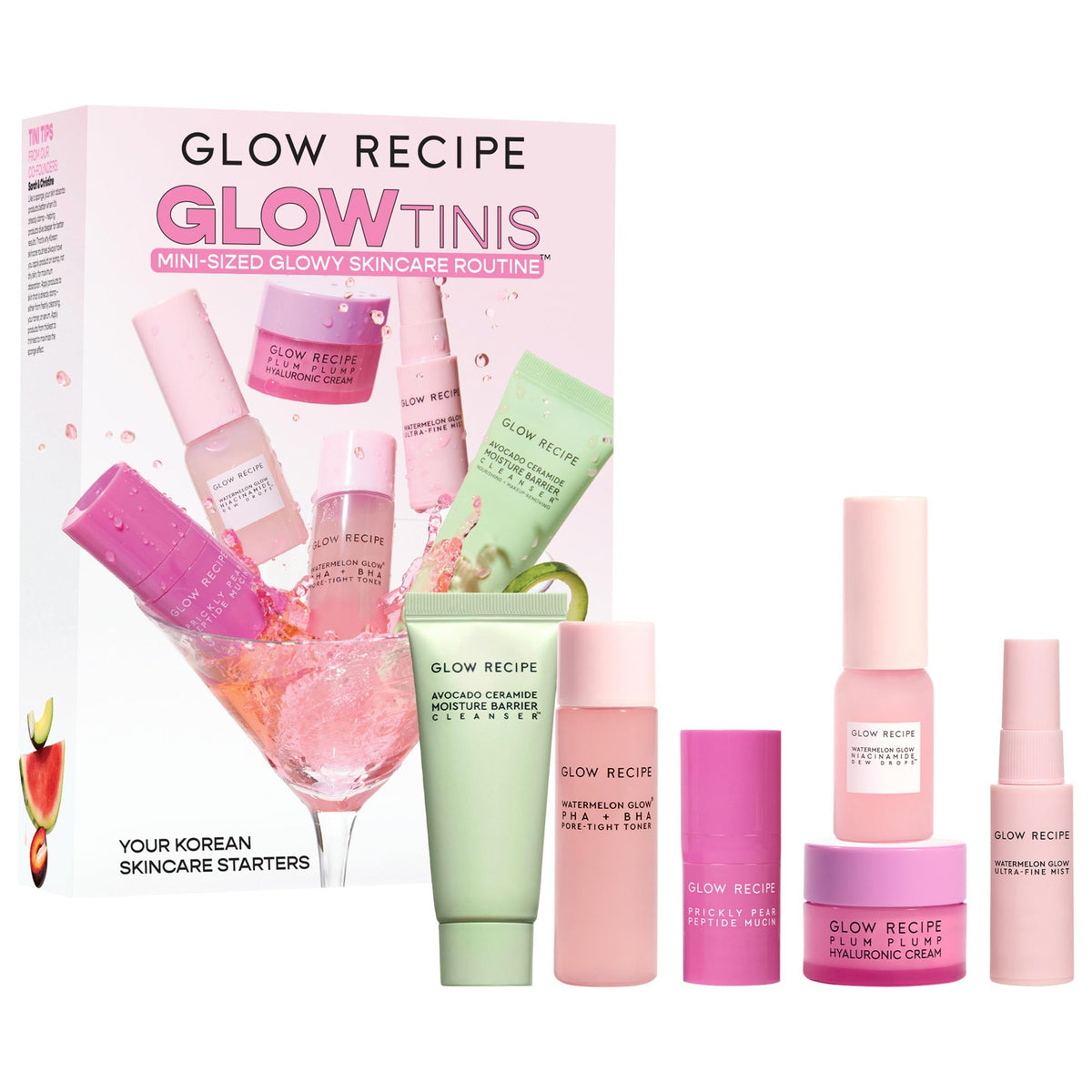Glow Recipe Glowtinis mini skincare set