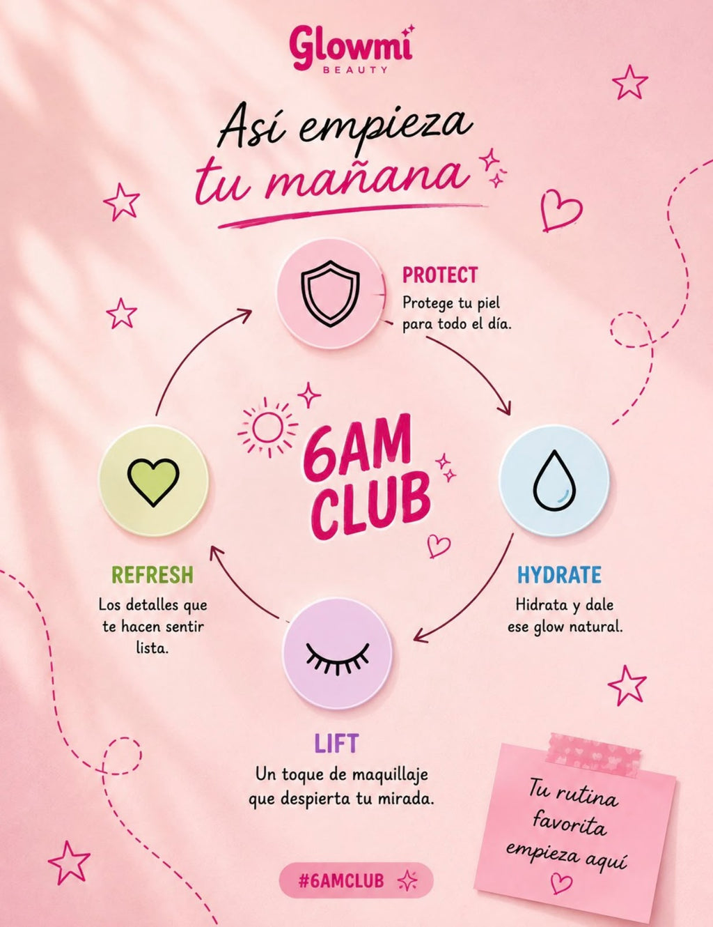 Club de la 6AM Clean Girl de Glowmi, imagen 3