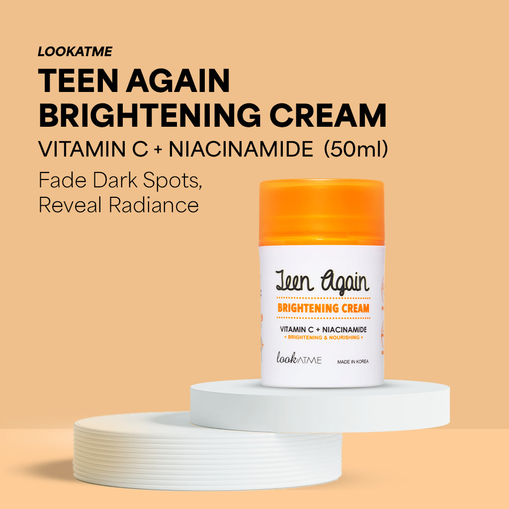 Look At Me Teen Again Dark Circle Brightening Eye Cream Vitamin C Niacinamide